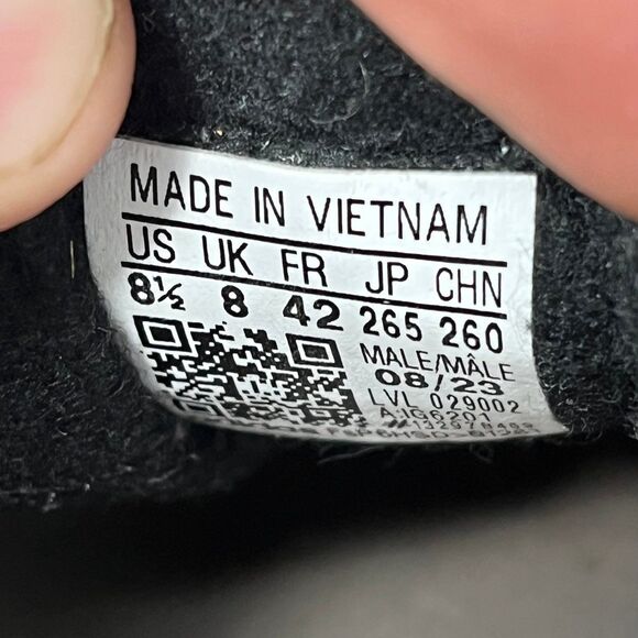 Adidas Gazelle Night Indigo Wonder Taupe Gum Suede Shoes Mens 8.5 / Womens 9.5 - Picture 8 of 8